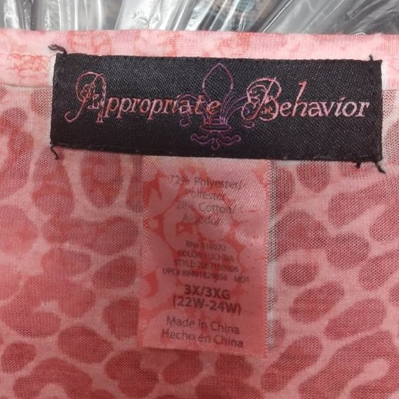 Appropriate Behavior 3x Long Sleeve - Picture 3 of 3